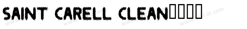 Saint Carell Clean字体转换